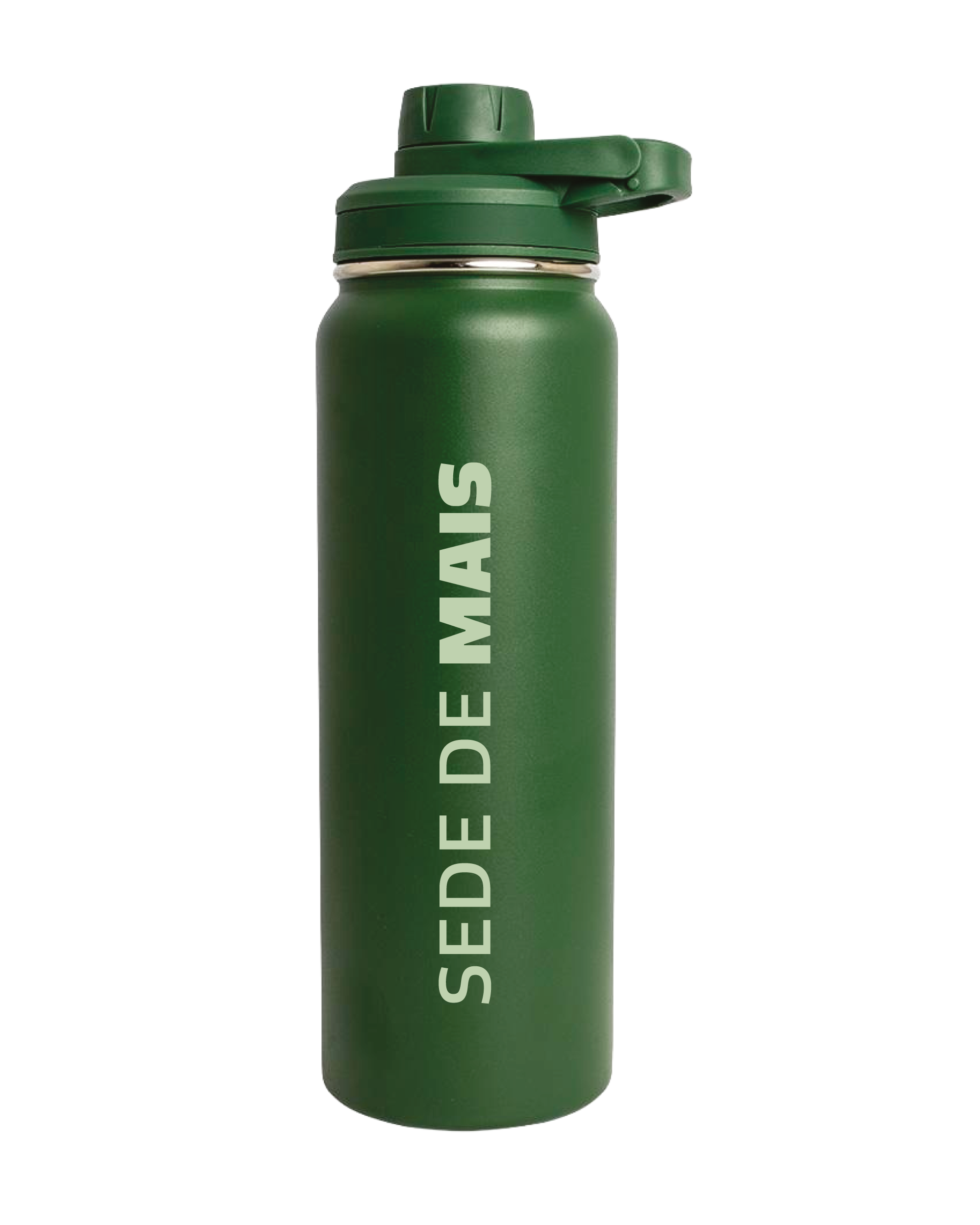 Garrafa Térmica Verde Jungle Sede de Mais 850ml