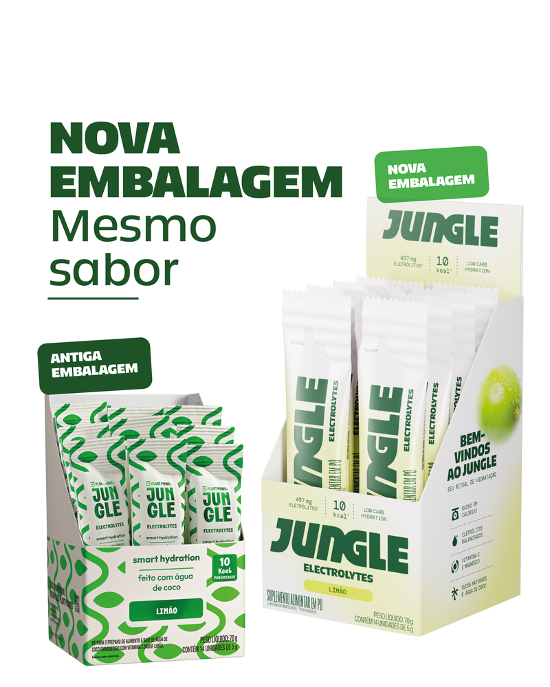Jungle Electrolytes Limão 5g (14 unidades)
