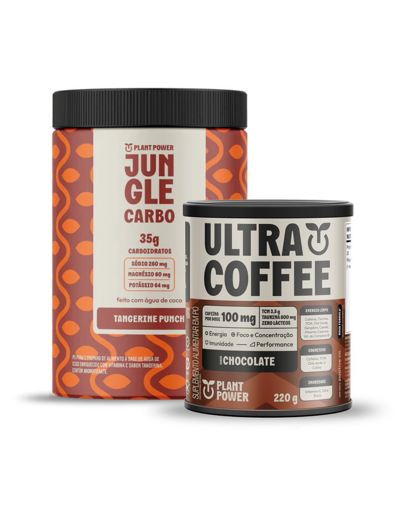 Jungle Carbo Tangerine Punch 880g + Ultracoffee Chocolate 220g