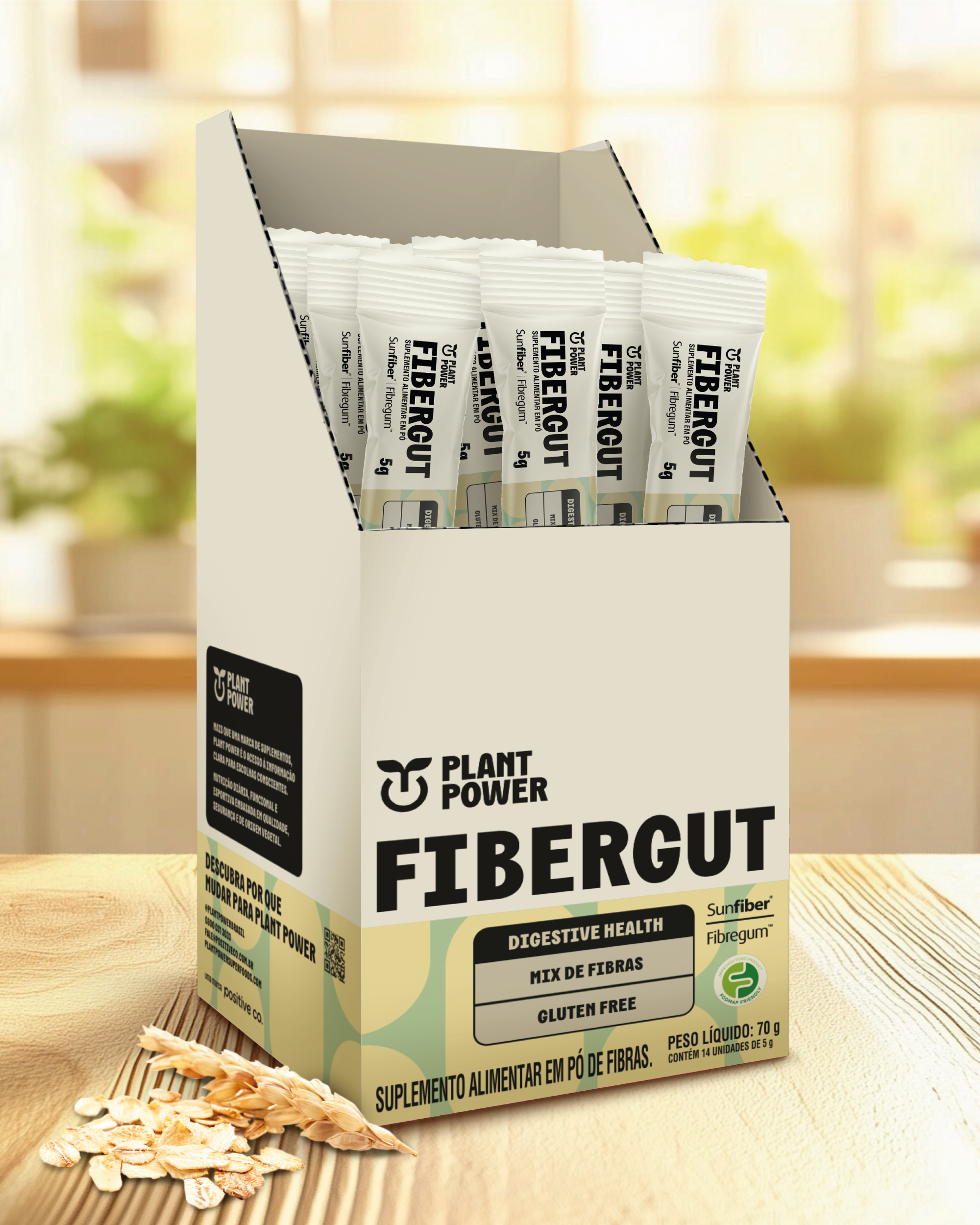 Suplemento de Fibras Fibergut 5g (14 unidades)