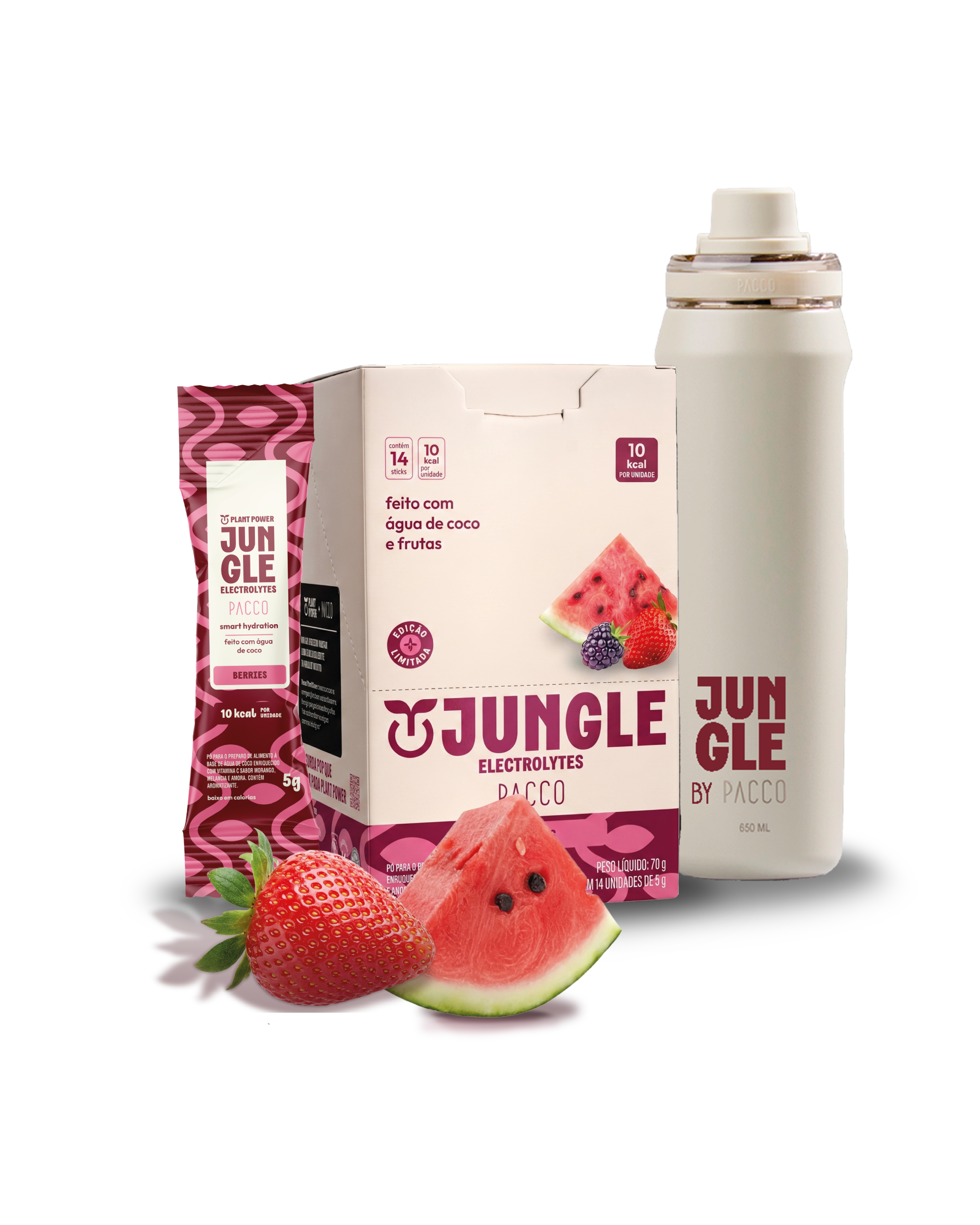 Kit Elevation Jungle Electrolytes Berries by Pacco