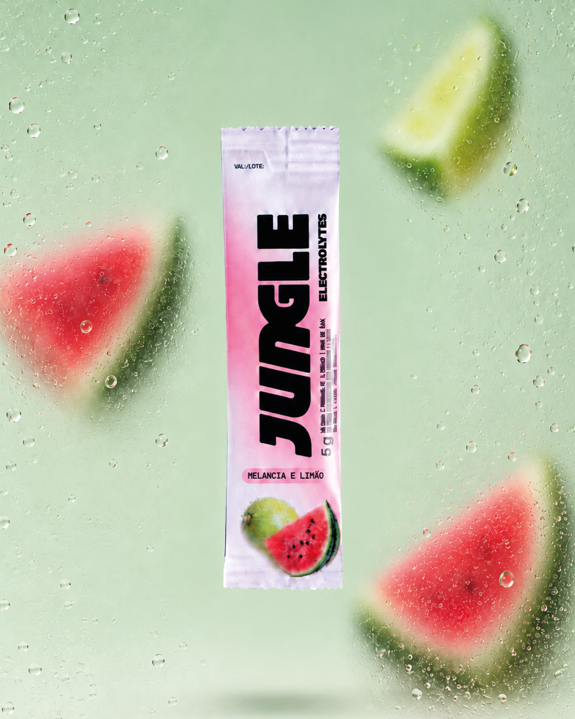 Jungle Electrolytes Melancia e Limão 5g (14 unidades)