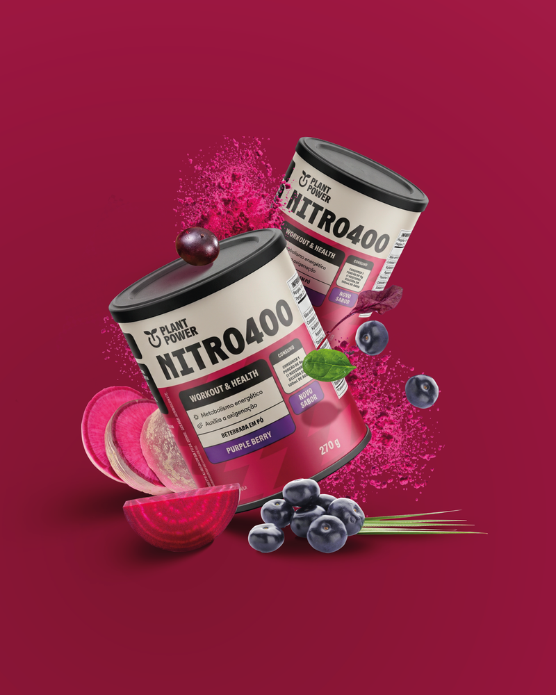 Nitro400 Purple Berry 270g - Plant Power