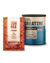 Jungle Carbo Tangerina Sachê 40g (10unid) + Creatine 300g