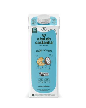 Castanha de Caju + Coco Orgânico 1L