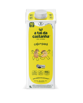 Castanha de Caju + Castanha do Pará Orgânico 1L