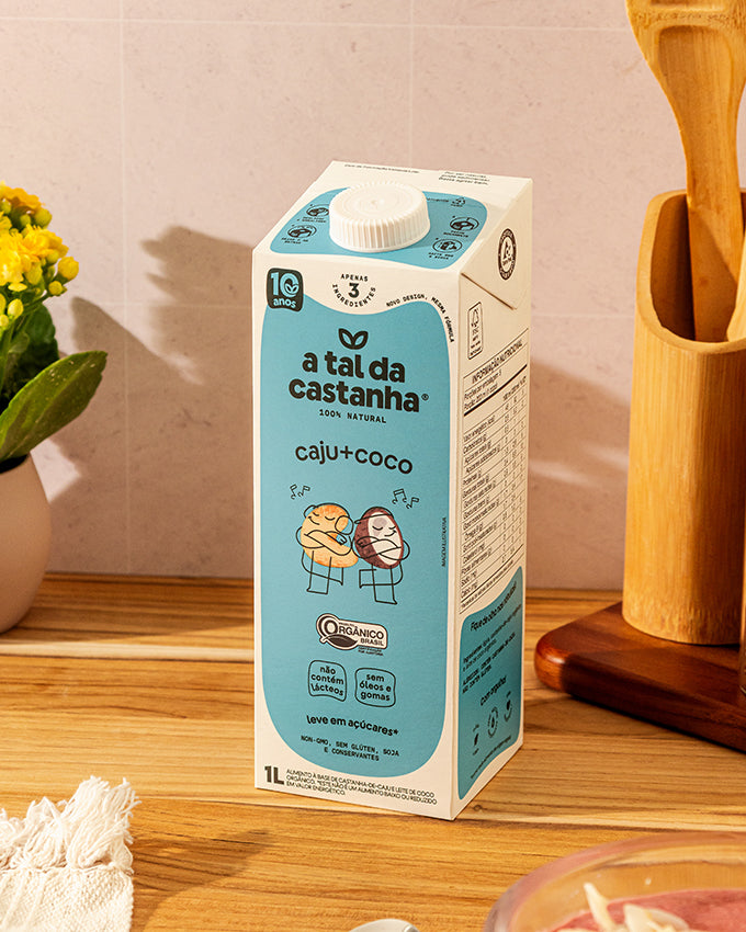 Castanha de Caju + Coco Orgânico 1L