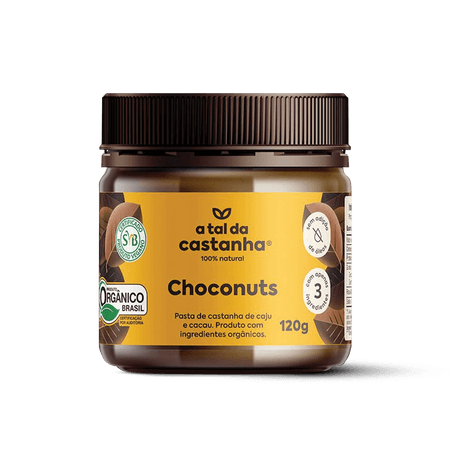Pasta de Castanha Choconuts Orgânica 120g