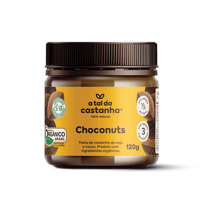 Pasta de Castanha Choconuts Orgânica 120g