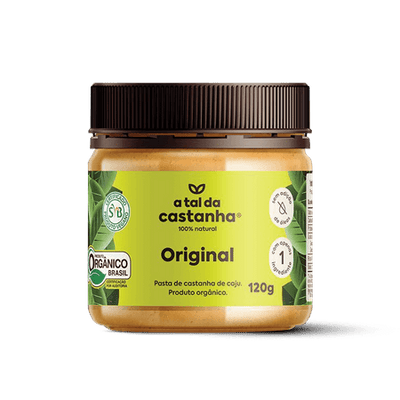 Pasta de Castanha Original Orgânica 120g