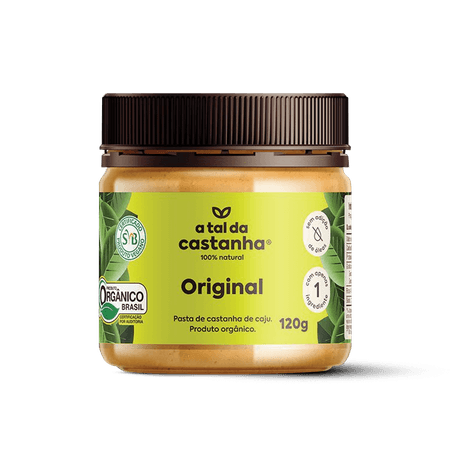 Pasta de Castanha Original Orgânica 120g