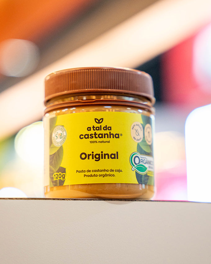 Pasta de Castanha Original Orgânica 120g