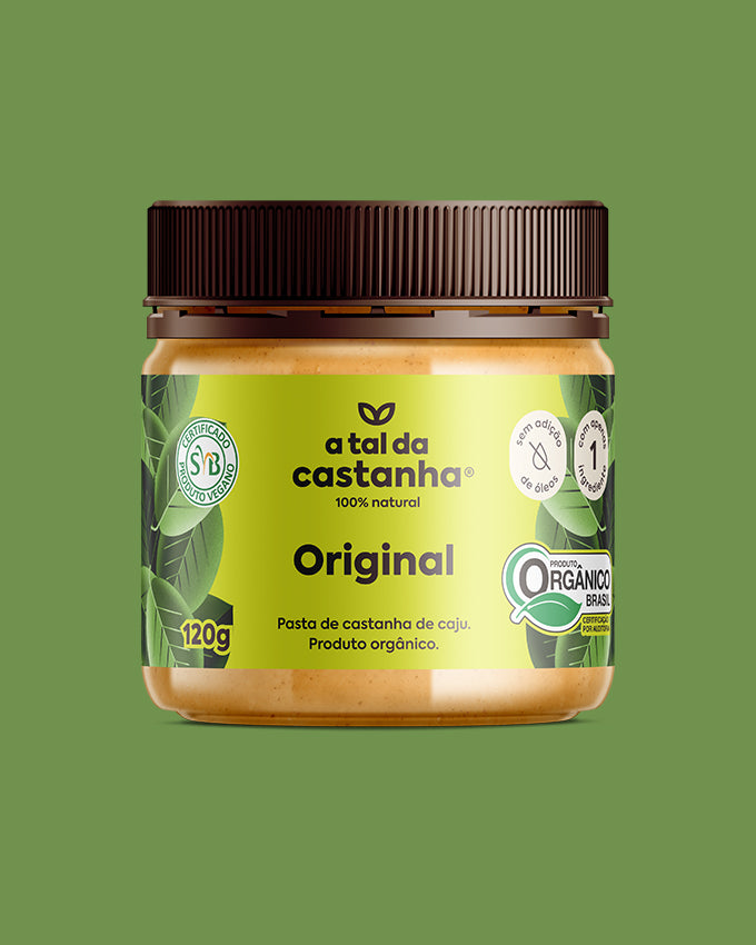 Pasta de Castanha Original Orgânica 120g