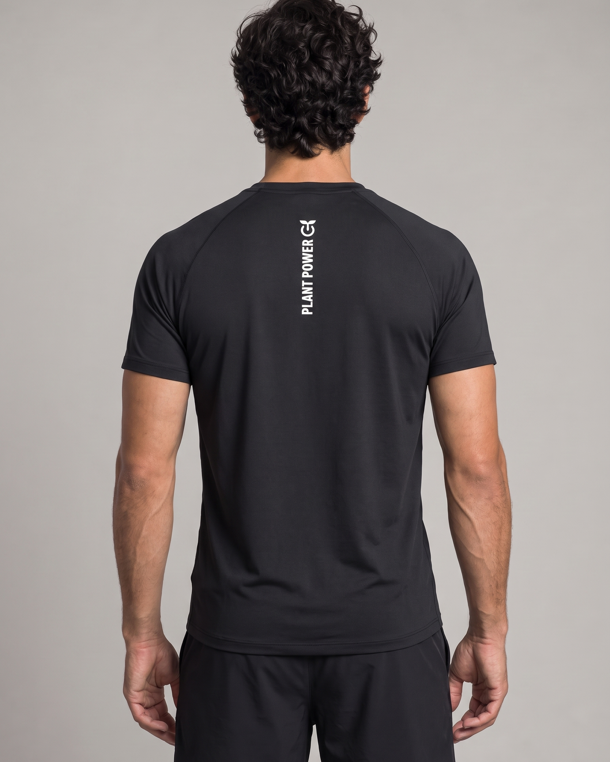 Camisa Dry Fit Preta Plant Power