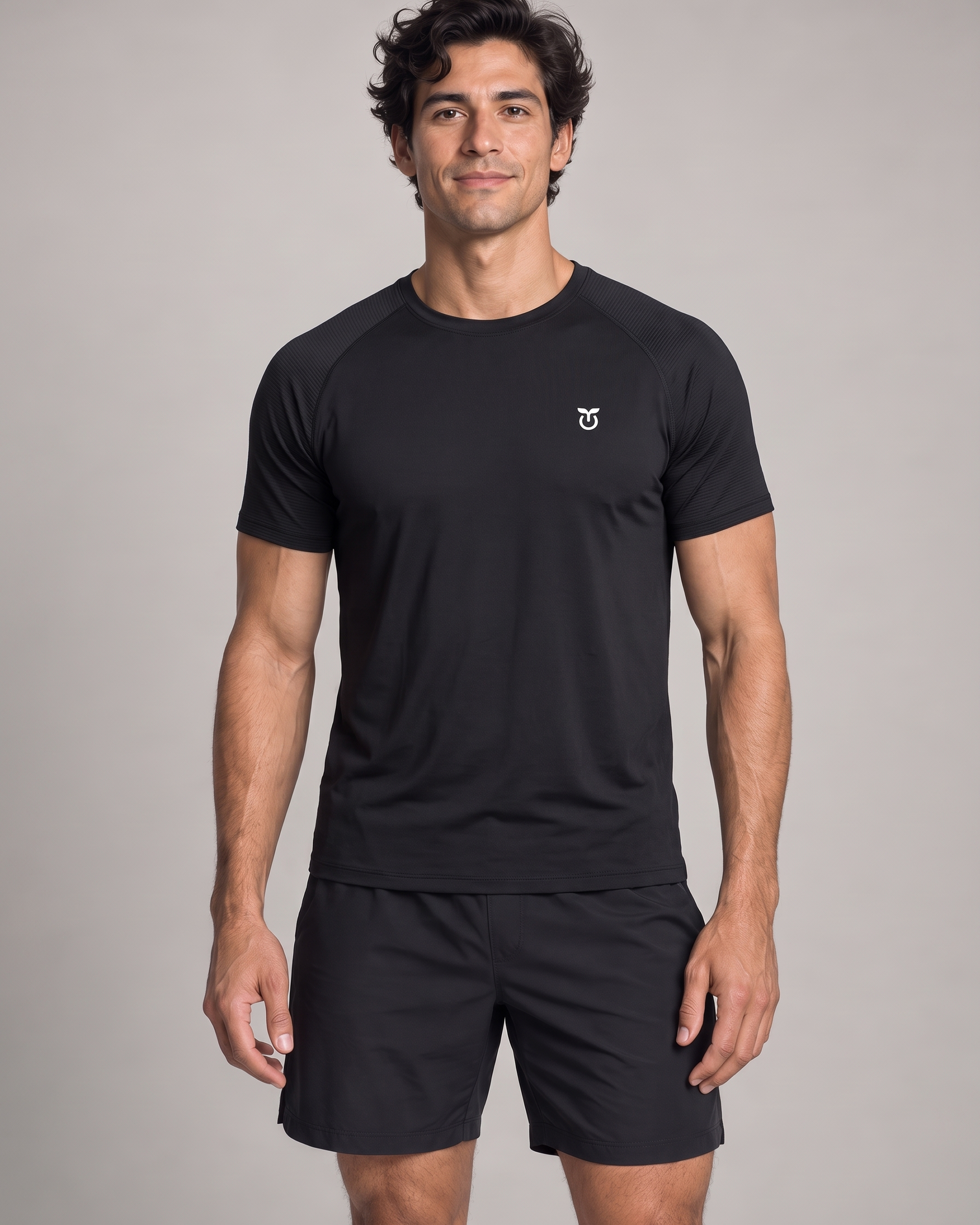 Camisa Dry Fit Preta Plant Power