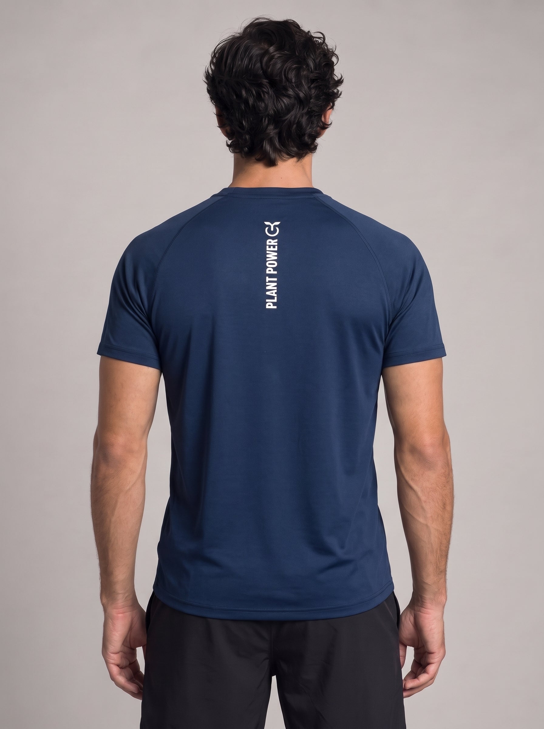 Camiseta Dry Fit Azul Plant Power