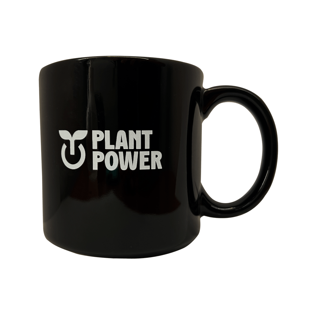 Caneca Preta Plant Power & A Tal da Castanha 330ml