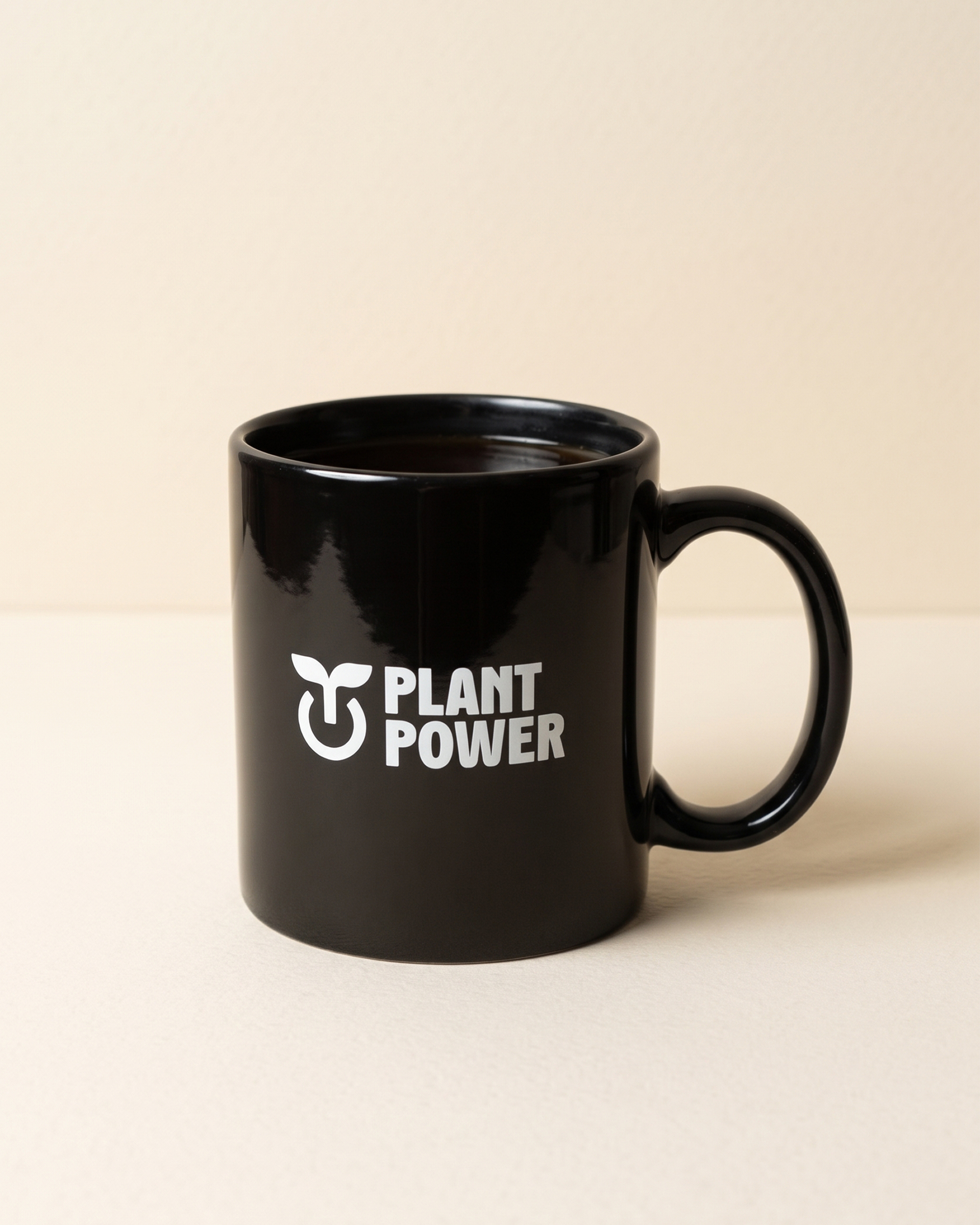 Caneca Preta Plant Power & A Tal da Castanha 330ml