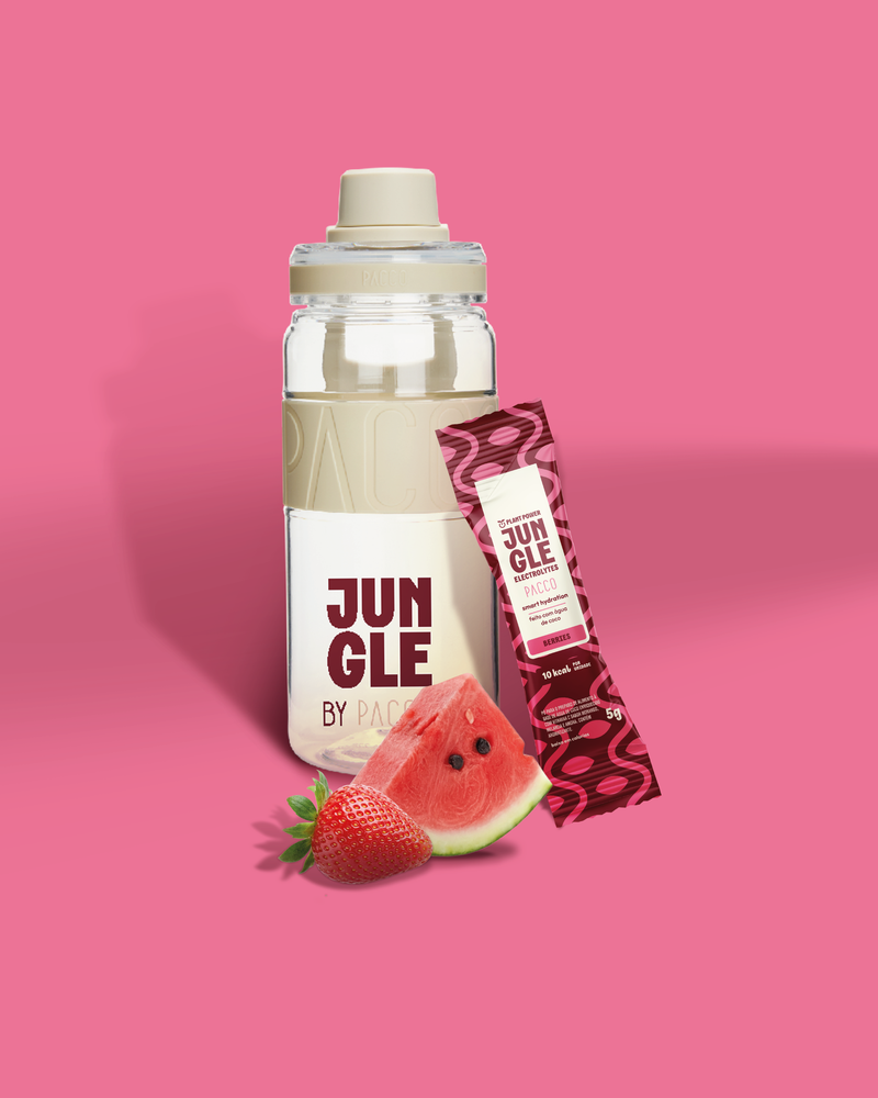 Kit Garrafa Jungle Electrolytes by Pacco Berries