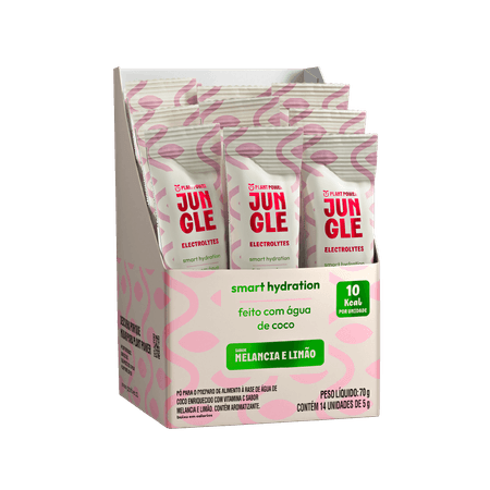 Jungle Electrolytes Melancia e Limão 5g (14 unidades)
