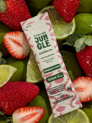 Jungle Electrolytes Morango e Limão 5g (14 unidades)