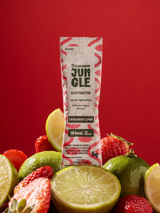 Jungle Electrolytes Morango e Limão 5g (14 unidades)