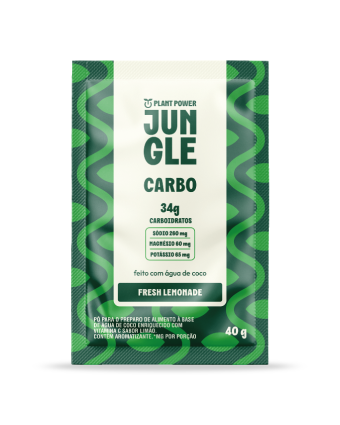 Jungle Carbo Lemonade Sachê 40g (10 unidades)