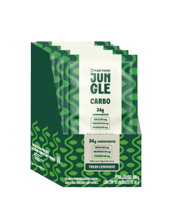 Jungle Carbo Lemonade Sachê 40g (10 unidades)