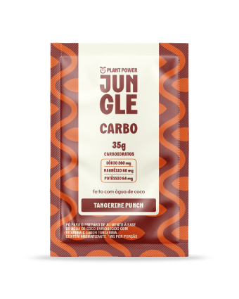 Jungle Carbo Tangerina Sachê 40g (10 unidades)