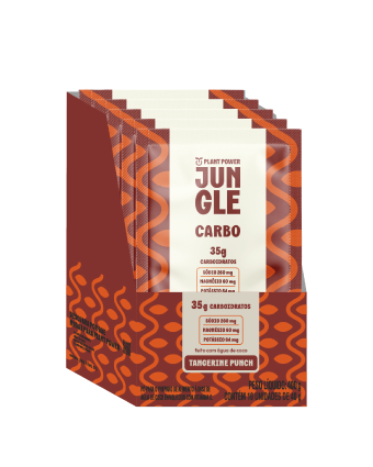 Jungle Carbo Tangerina Sachê 40g (10 unidades)