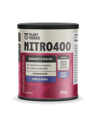 Nitro400 Purple Berry 270g - Plant Power