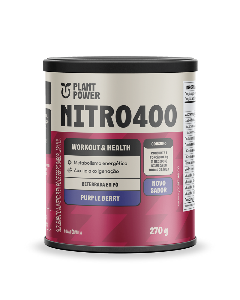 Nitro400 Purple Berry 270g - Plant Power