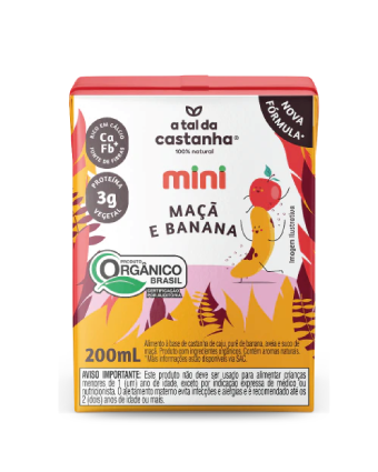 Mini Maçã e Banana 200ml