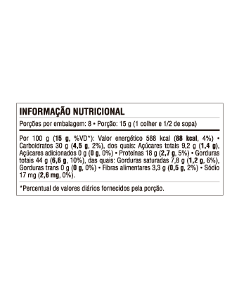 Pasta de Castanha Original Orgânica 120g