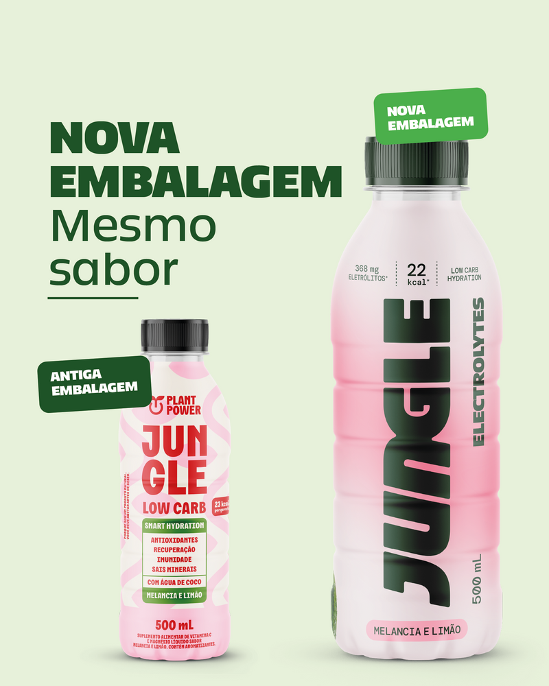 Jungle Melancia e Limão Electrolytes 500ml