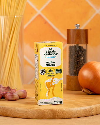 Molho Alfredo Vegetal Culinário 200g - A Tal da Castanha