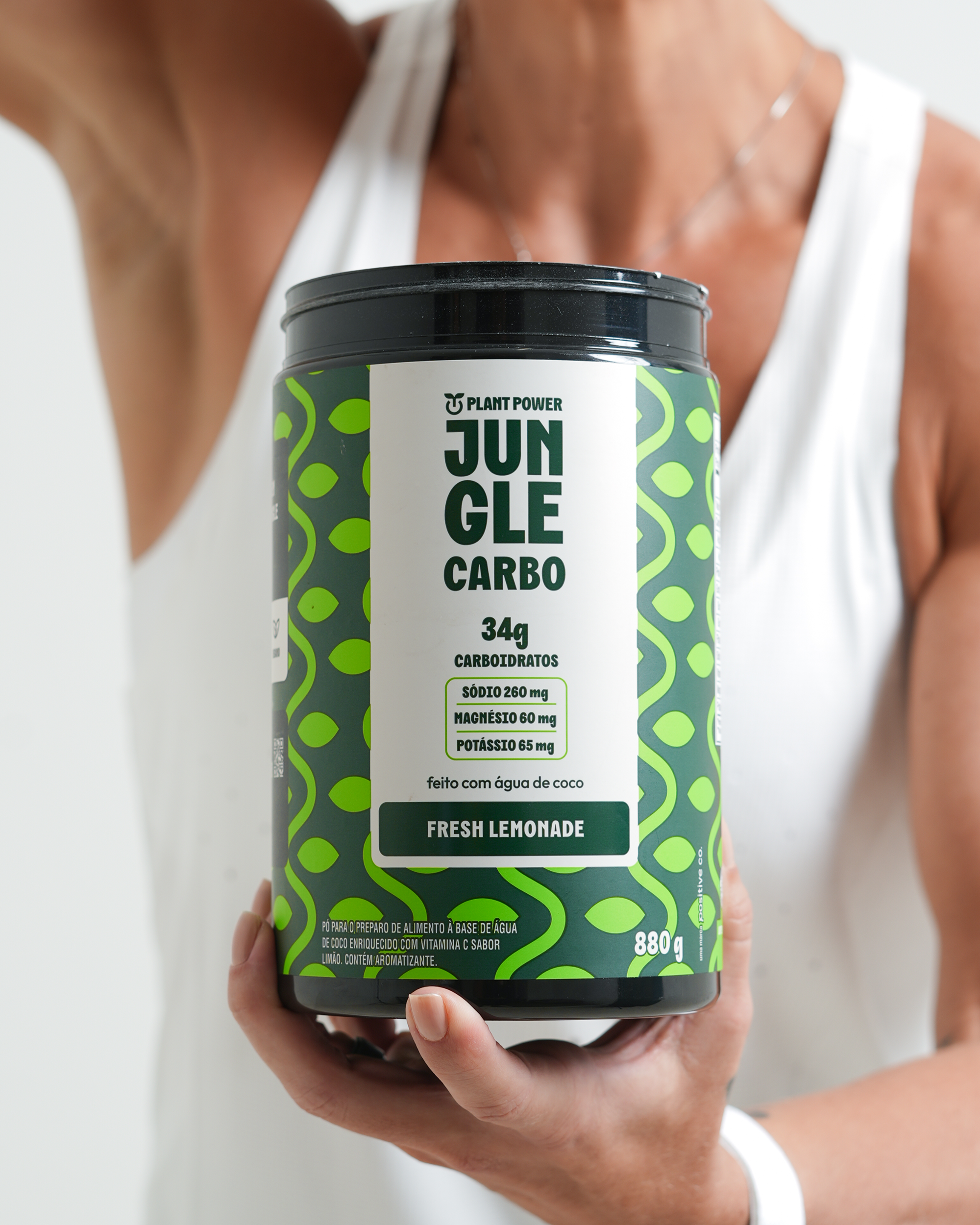 Jungle Carbo Fresh Lemonade 880g + Protein Strawberry Blast 490g