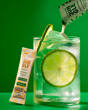 Combo Jungle Verde e Amarelo - Electrolytes Sachê Abacaxi/Hortelã + Limão (2 caixas)