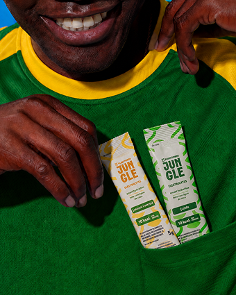 Combo Jungle Verde e Amarelo - Electrolytes Sachê Abacaxi/Hortelã + Limão (2 caixas)