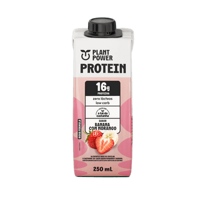 Shake Protein Banana com Morango 250ml