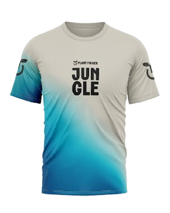 Camisa Corrida Jungle Azul Plant Power G