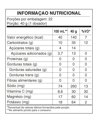 Jungle Carbo Tangerine Punch 880g