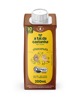 Achocolatado Choconuts Orgânico 200ml - A Tal da Castanha