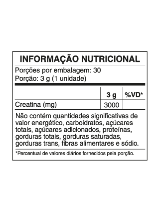 Creapower Creapure® Stick 3g (30 unidades)