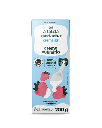 Creme Culinário Vegetal Cremeria 200ml