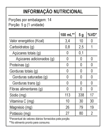 Jungle Electrolytes Melancia e Limão 5g (14 unidades)