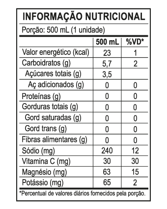 Jungle Melancia e Limão Electrolytes Low Carb