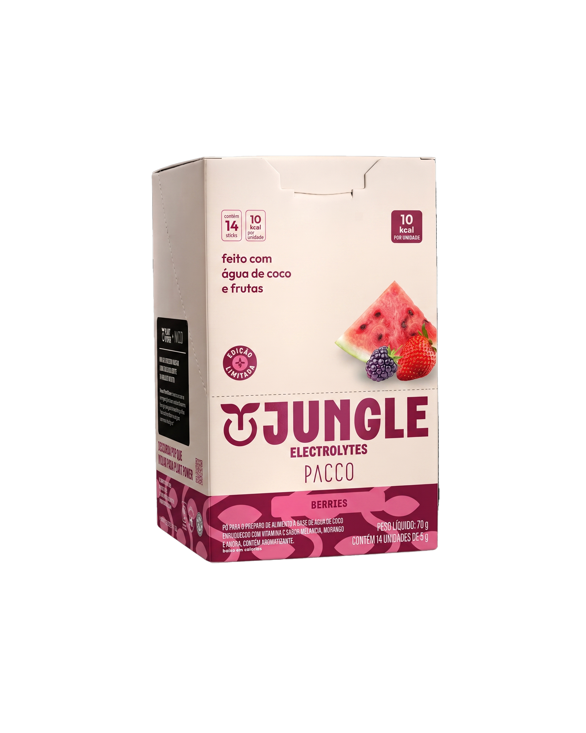 Jungle Electrolytes Berries By Pacco 5g (14 unidades)