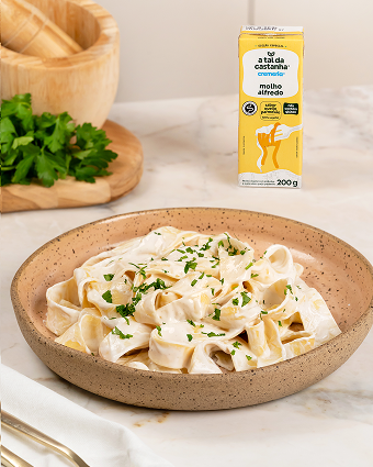 Creme de Amêndoas + Molho Alfredo