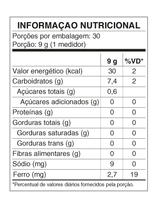 Nitro400 Beterraba e Laranja 270g